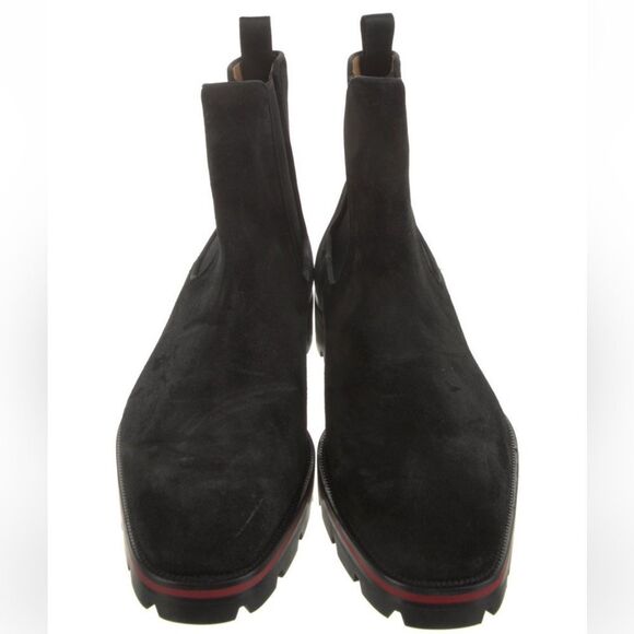 Christian Louboutin Suede Boots - Picture 3 of 6